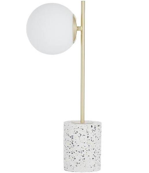 Domo Terrazzo/ Metal Table Lamp